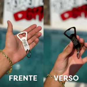 Chaveiro Rústico Abridor João do Grau & QDG